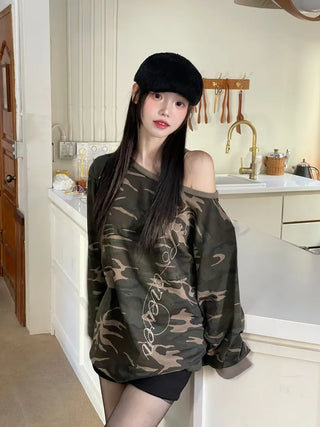 Merlin high-waist knit fleece shorts
