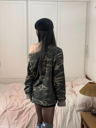 Merlin high-waist knit fleece shorts