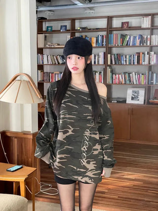 Merlin high-waist knit fleece shorts