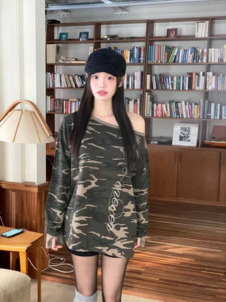 Merlin high-waist knit fleece shorts