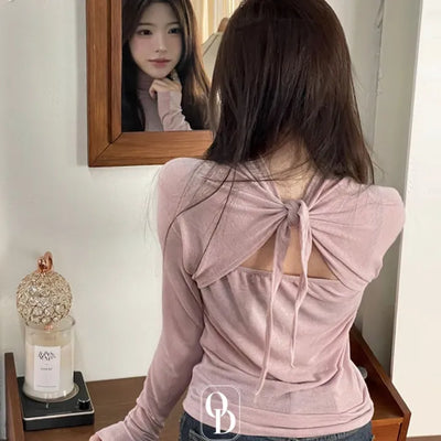 Pescia Team Backless Polar Long Sleeve T-Shirt