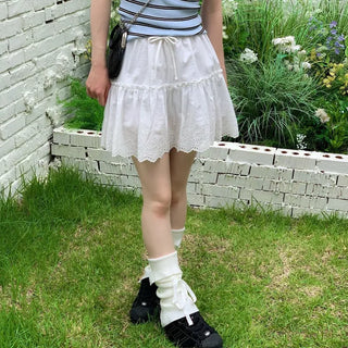 Pure Butter Halter Neck Slim Fit Striped Square Neck Short Sleeve Ribbed Short Sleeve Knit