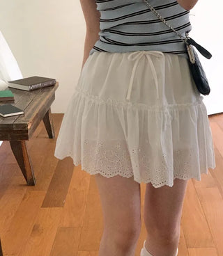 Pure Butter Halter Neck Slim Fit Striped Square Neck Short Sleeve Ribbed Short Sleeve Knit