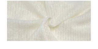Yui's slim fit wave see-through slim long sleeve V-neck cardigan in