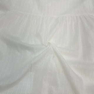 Baby Frill Pintuck Round Collar Check Cotton Short Sleeve Blouse