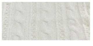 Serenity Loose Fit Shoulder Ribbon Strap Lip Boat Neck Long Sleeve Punching See-Through Knit