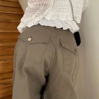 Niage Vintage Crochet Punching Wave Knit Crop Cardigan