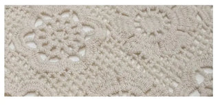 Yukia Vintage Flower Crochet Loose Fit Ribbon Strap Long Sleeve Cardigan