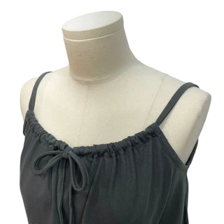 Bake Frill Cancan Ribbon String Sleeveless Bustier Layered Mini One Piece