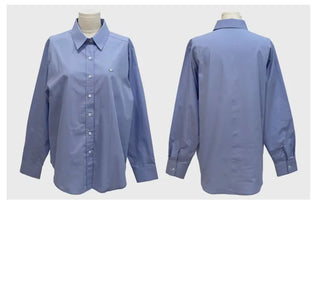 Smoothie Pastel Symbol Pendant Loose Fit Long Sleeve Cotton Shirt