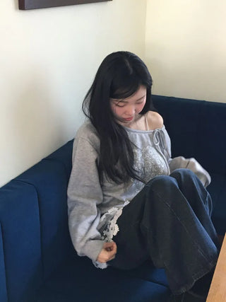 Bloomy See-Through Lace Layered Banding Skirt