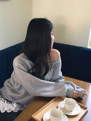 Bloomy See-Through Lace Layered Banding Skirt