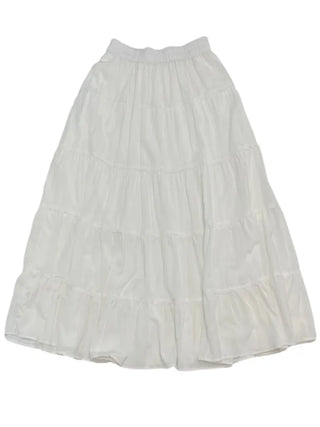 Liberi Lace Flare Banding Long Skirt