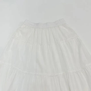 Liberi Lace Flare Banding Long Skirt