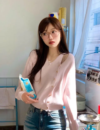 Byelo Glam Semi Bootcut Pocket Cut Denim Long Pants /2 Sizes