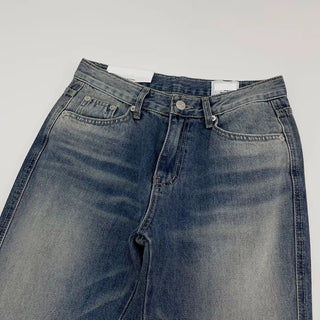 Byelo Glam Semi Bootcut Pocket Cut Denim Long Pants /2 Sizes