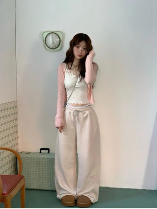 The Mute wave lace layered sleeveless bustier with built-in cap and string nasi