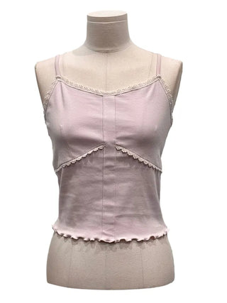 Ion embroidery lace frill layered inner sleeveless sleeveless nasi