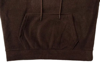 Office Check Color Block Hoodie Half-zip Long Sleeve Fleece