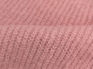 Bob Ribbon A-Line Loose Fit Button Brush Knit Cardigan