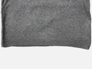 Fluffy Color Block Ribbon Strap Stitch Women's Fit Long Sleeve Knit
