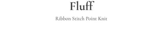 Fluffy Color Block Ribbon Strap Stitch Women's Fit Long Sleeve Knit