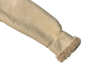 Aroba Fleece Suede Two-Way Mustang Jacket