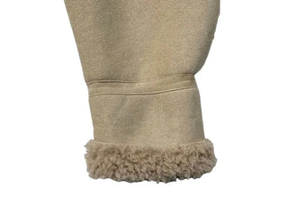 Aroba Fleece Suede Two-Way Mustang Jacket