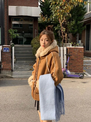 buttery, cozy cashmere heavy long muffler scarf