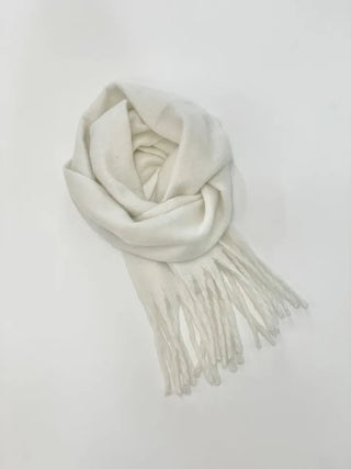 buttery, cozy cashmere heavy long muffler scarf