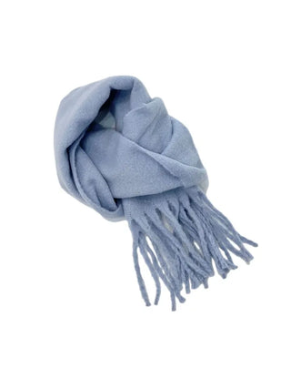 buttery, cozy cashmere heavy long muffler scarf