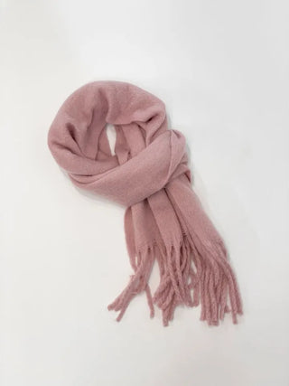 buttery, cozy cashmere heavy long muffler scarf