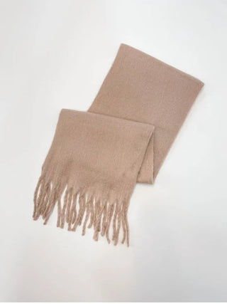 buttery, cozy cashmere heavy long muffler scarf