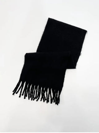 buttery, cozy cashmere heavy long muffler scarf