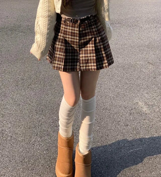 Pienne Soft Cable Thick, Loose-Fit Knit Cardigan