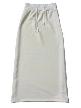 Arbel Mink Fur Banding Long Skirt