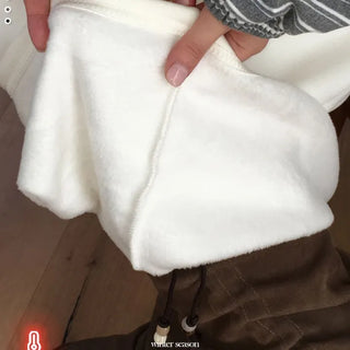 Arbel Mink Fur Banding Long Skirt