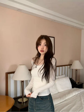 Bucket Vintage Washed Wide Denim Long Pants