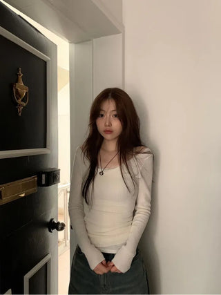 Bucket Vintage Washed Wide Denim Long Pants