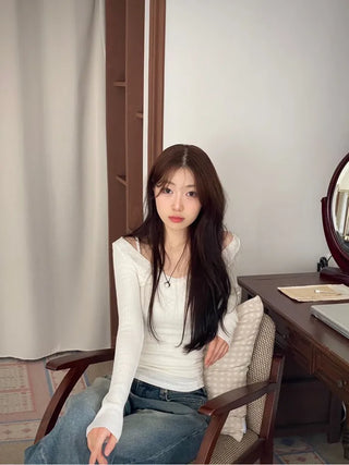 Bucket Vintage Washed Wide Denim Long Pants