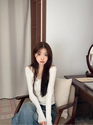 Bucket Vintage Washed Wide Denim Long Pants