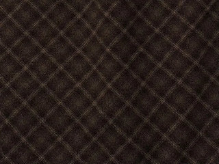 Miroa Vintage Check Banding Midi Skirt