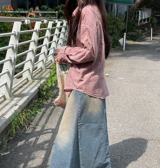 Wish Cozy Thick Twisted Loose Fit Button Boat Neck Knit Cardigan