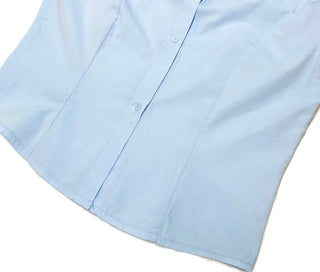 Danes Slim Fit Pin Tuck Cut Rolled Long Sleeve Shirt