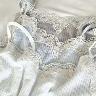 Karin lace layered wave sleeveless nasi