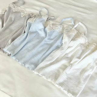 Karin lace layered wave sleeveless nasi