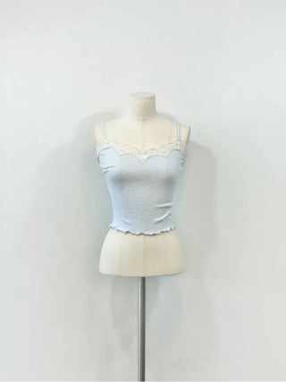 Karin lace layered wave sleeveless nasi