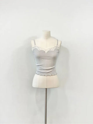 Karin lace layered wave sleeveless nasi