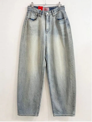 Looks Mega Denim Wide Long Pants one color/2 sizes