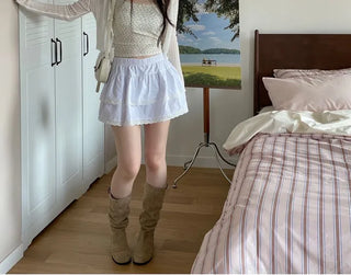 Viola loose fit see-through long sleeve button summer cardigan